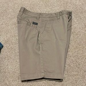 Mens tan 30 volcom shorts